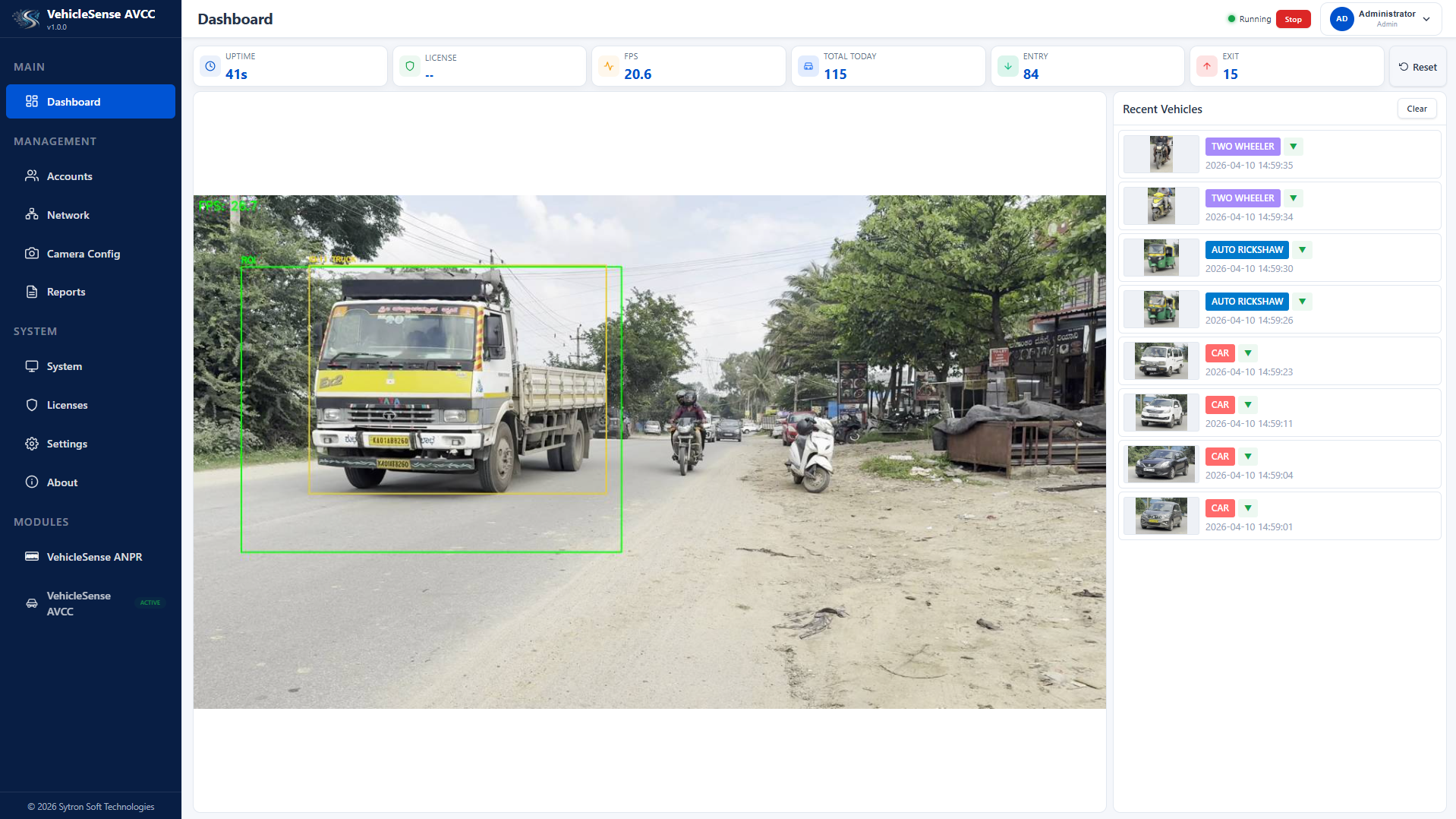 VehicleSense AVCC