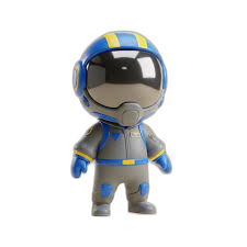 3D astronaut character
